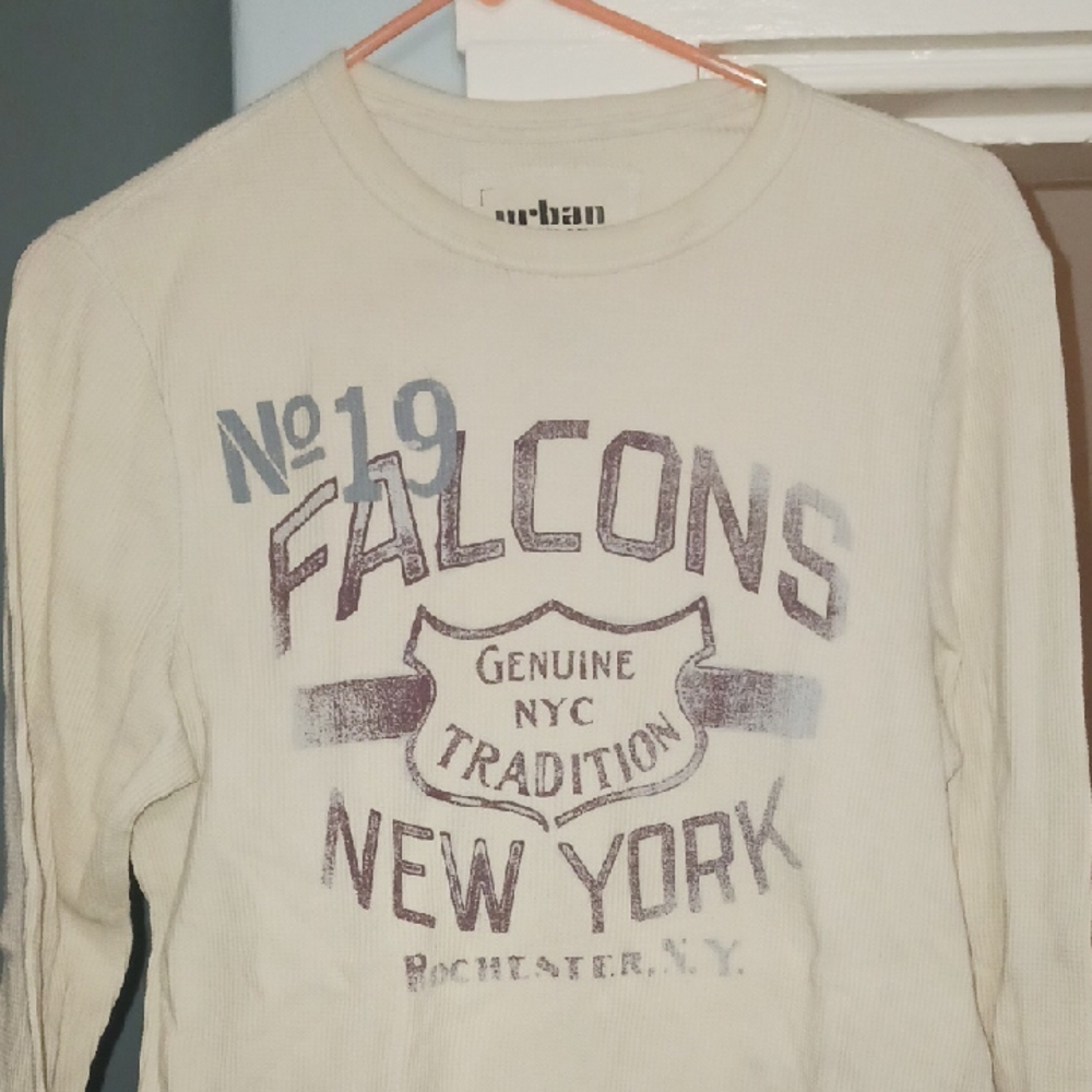 Urban Outfitters Men's Cream Sweater